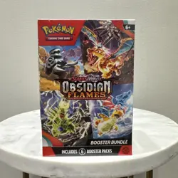 Obsidian Flames Booster Bundle 6 Packs Scarlet & Violet Pokemon TCG *SEALED/NEW* - Image 1
