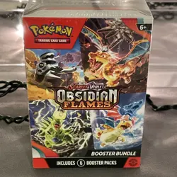 Pokemon TCG Scarlet & Violet Obsidian Flames Booster Bundle New Sealed - Image 1