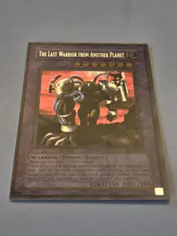 The Last Warrior From Another Planet LON-077 FADED Yugioh Vintage Unlimited VLP - Image 2