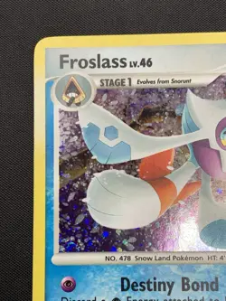 Pokemon TCG Froslass Holo Rare Card 3/146 Legends Awakened LP - Image 2