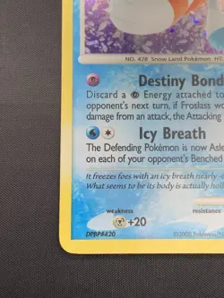 Pokemon TCG Froslass Holo Rare Card 3/146 Legends Awakened LP - Image 4