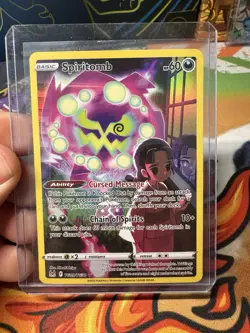 GENGAR AND SPIRITOMB TRAINER GALLERY CARDS TCG POKEMON 2022 NM - Image 2