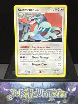 Pokemon Card Salamence 8/99 Holo Rare Platinum Arceus Light Play - Image 1