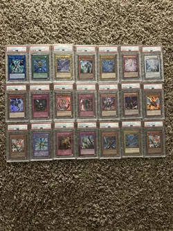 Yu-Gi-Oh! Psa Graded Card Lot Bulk Cards 19 - Image 1