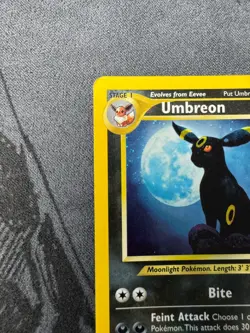 Umbreon 13/75 Neo Discovery Holo Rare Pokemon Card 2001 WOTC Vintage - Clean LP - Image 4