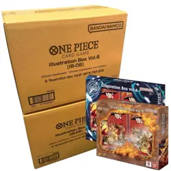 One Piece Card Game: Illustration Box Vol.5 (IB-05) & Vol.6 (IB-05) Sealed Cases - Image 1