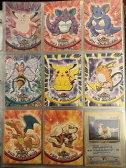 Old Binder Full Of Pokemon TCG Cards Holos/Topps/Japanese - Image 3