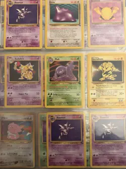 Old Binder Full Of Pokemon TCG Cards Holos/Topps/Japanese - Image 4
