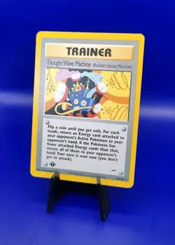 Thought Wave Machine 96/105 1st Edition Non Holo Rare Neo Destiny Pokemon Card - Image 3