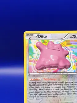 Ditto 108/149 Reverse Holo Rare B&W Boundaries Crossed Pokemon Card TCG 2012 - Image 4
