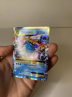 Pokemon TCG M Blastoise EX XY Evolutions Holo Rare Card 22/108 - Image 4
