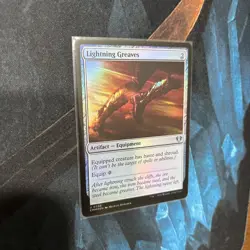 Mtg FOIL Lightning Greaves - Commander Masters + Bonus Foils - Image 5
