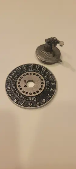 MTG Reaper Miniatures Scrye Counter With Box 1994 - Image 2
