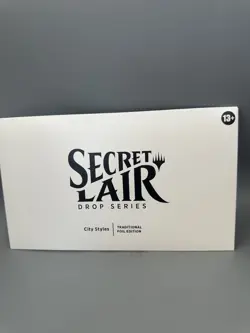 MTG Secret lair City Styles FOIL sealed - Image 1