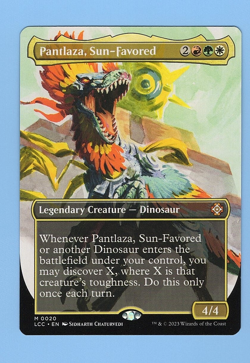 Pantlaza, Sun-Favored (Borderless) Commander: the Lost Caverns of Ixalan Regular - Image 1