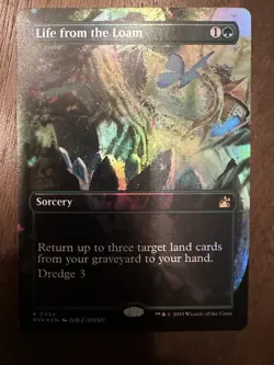 Life from the Loam : MTG *FOIL Anime Borderless* Ravnica Remastered #434 / NM - Image 1