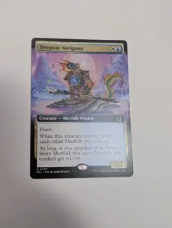 MTG - Deepway Navigator (Extended Art) - Lorwyn Eclipsed NM/M Condition - Image 1