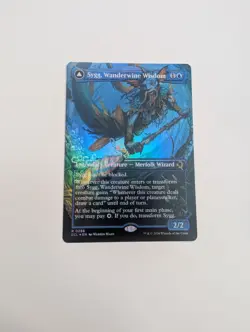 MTG - Sygg, Wanderwine Wisdom (Borderless Foil) - Lorwyn Eclipsed NM/M Condition - Image 1