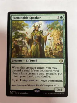 Formidable Speaker Lorwyn Eclipsed #176 Rare - Image 1