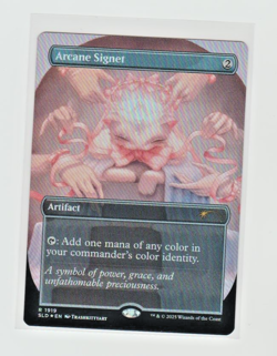Magic the Gathering ~ MTG ~ 1x Arcane Signet ~ Secret Lair ~ M/NM ~ FOIL - Image 1