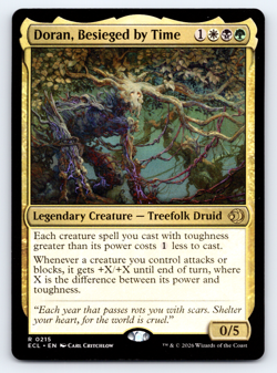 Doran, Besieged by Time - Lorwyn Eclipsed MTG - Image 1