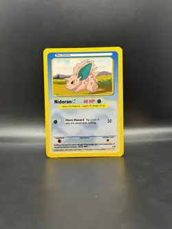 Nidoran Funskool 2004 Nintendo Pokemon Card Red/Blue Back Creatures Tokyo - Image 1