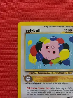 Pokemon: Igglybuff #40/75 Neo Discovery 2001 Vintage Non-holo - MP - L49 (2) - Image 4