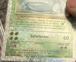 Pokemon Legendary Collection 18/110 Venusaur Reverse Holo Rare ENG - Image 3