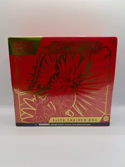 Pokemon TGC Scarlet and Violet Elite Trainer Box ETB Koraidon NEW FACTORY SEALED - Image 1