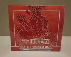 Pokemon Sword and Shield Battle Styles Elite Trainer Box ETB - Factory Sealed 820650808357 - Image 1