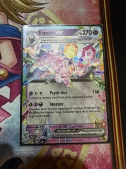2025 Scarlet & Violet Series - Prismatic Evolutions Espeon ex Double Rare #34 - Image 1