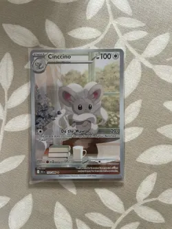Cinccino 153/086 Illustration Rare Black Bolt Pokemon TCG English - Image 1