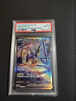 2023 Pokemon SVI EN Miraidon Ex Special Illustration Graded Rare PSA 10 - Image 1