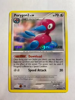 Porygon2 Great Encounters Prerelease Staff Pokemon TCG NM - Image 1