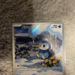 Pack Fresh!!! Pokemon TCG Piplup 098/094 Near Mint Phantasmal Flames - Image 3