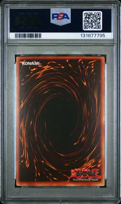 2002 Yu-Gi-Oh! Suijin Metal Raiders MRD Unlimited Super Rare PSA 9 - Image 2