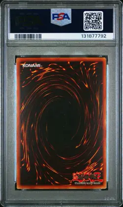 2002 Yu-Gi-Oh! Sanga Of The Thunder Metal Raiders MRD Unlimited Super Rare PSA 9 - Image 2