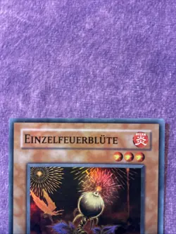 1x Lonefire Blossom CP07-EN005 DE005 German Super Rare Yugioh MP - Image 2