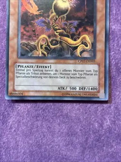 1x Lonefire Blossom CP07-EN005 DE005 German Super Rare Yugioh MP - Image 3