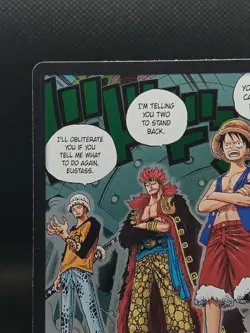 One Piece TCG DON!! Card Trafalgar Law, Eustass Kid and Monkey D. Luffy NM Alt - Image 2