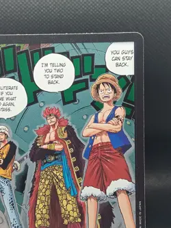 One Piece TCG DON!! Card Trafalgar Law, Eustass Kid and Monkey D. Luffy NM Alt - Image 3