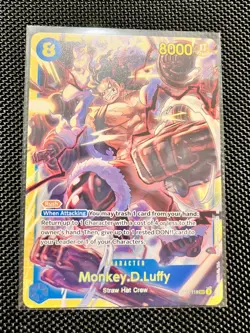 ONE PIECE CCG - Monkey D. Luffy OP11-118 SEC - Secret Rare - Near Mint - Image 3