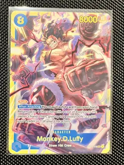 ONE PIECE CCG - Monkey D. Luffy OP11-118 SEC - Secret Rare - Near Mint - Image 4