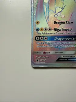 Pokemon Tcg Dragonite GX SM156 Sm Holo PROMO - Image 2