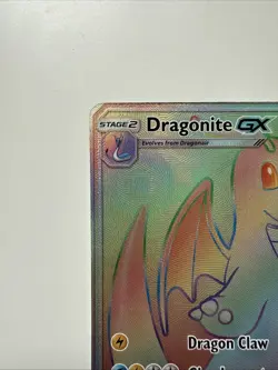 Pokemon Tcg Dragonite GX SM156 Sm Holo PROMO - Image 5