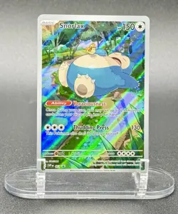 TCG Pokemon Snorlax SVP 051 Scarlet & Violet Promo Black Star Promo Holo NM/M - Image 2