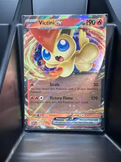Victini EX 142 Scarlet & Violet Promo Holo Pokemon TCG Card NM - Image 1