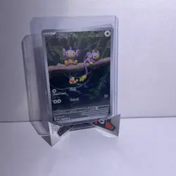 Pokemon TCG Aipom 211/182 SV04 Paradox Rift Illustration Rare Full Art Holo NM - Image 1