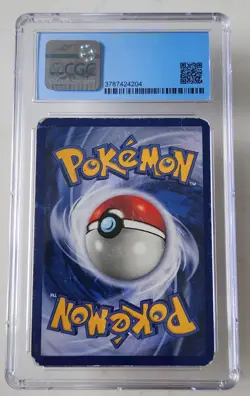 CGC 4 CHANSEY 3 BASE SET UNLIMITED HOLO POKEMON Vintage Tcg Card - Image 2