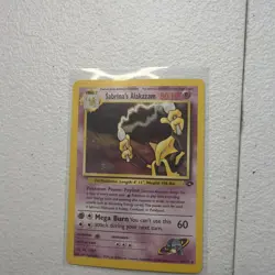 Pokemon Alakazam Sabrina's 16/132 Holographic Rare Gym Challenge TCG Card - Image 1
